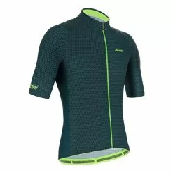 Maglia Santini Karma Kite Manica Corta Blu Verde - Taglio Classic -Negozio online Maglie ciclismo Italia st 1s94075karmakite vm 004
