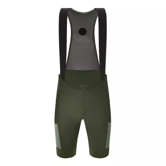 Salopette Santini Gravel Verde Scuro 1 Salopette Santini Gravel Verde Scuro