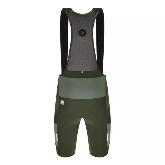 Salopette Santini Gravel Verde Scuro 3 Salopette Santini Gravel Verde Scuro - immagine 3