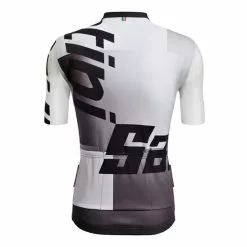 Maglia Santini Karma Logo Manica Corta Bianco Nero - Taglio Classic -Negozio online Maglie ciclismo Italia st 3s94075ckarmalogo bi 003