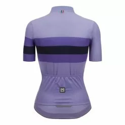 Maglia Santini Eco Sleek Bengal Manica Corta Viola Donna - Sleek Fit -Negozio online Maglie ciclismo Italia st 3s940l75ceslkbeng ll 003