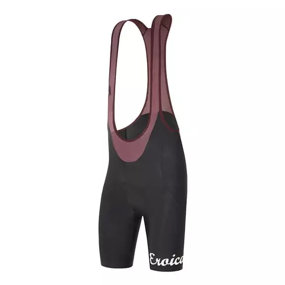 Completo Santini Eroica Ruby Bordeaux Nero 6 Completo Santini Eroica Ruby Bordeaux Nero - immagine 6