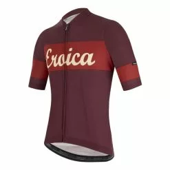 Completo Santini Eroica Ruby Bordeaux Nero 8 Completo Santini Eroica Ruby Bordeaux Nero -Negozio online Maglie ciclismo Italia st er94075cruby br 002