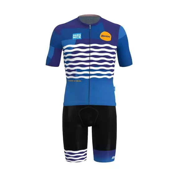 Completo Santini Paris-Nice Blu 1 Completo Santini Paris-Nice Blu