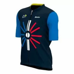 Santini Completo Tour De France 2023 Trionfo Blu 10 Santini Completo Tour De France 2023 Trionfo Blu -Negozio online Maglie ciclismo Italia st kittour2023 12 005