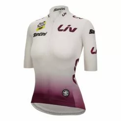 Santini Completo Tour De France 2023 Leader Classifica Giovani Donna -Negozio online Maglie ciclismo Italia st kittour2023 13 003