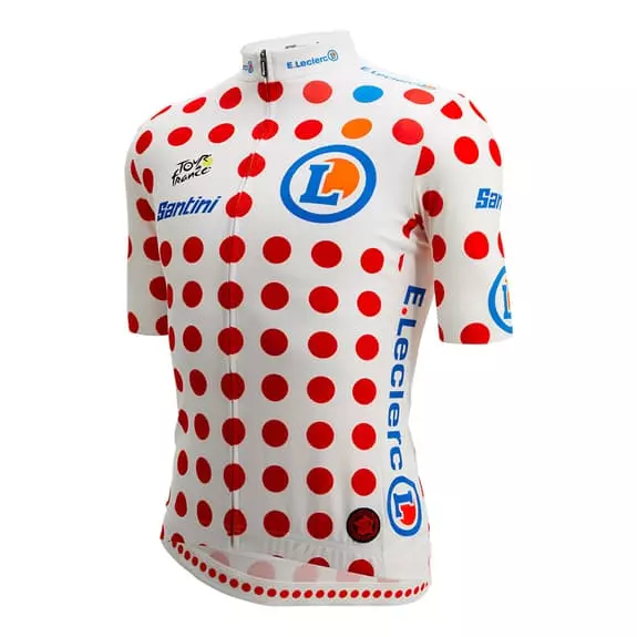 Santini Uniforme Tour De Francia 2023 Classifica Leader Mountain Fan Line 3 Santini Uniforme Tour De Francia 2023 Classifica Leader Mountain Fan Line - immagine 3