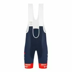 Santini Completo Trek-Segafredo 2022 Fan Line Bianco Rosso - Classic Fit -Negozio online Maglie ciclismo Italia st re1071max22ts nt 001