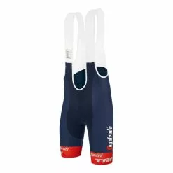 Santini Completo Trek-Segafredo 2022 Fan Line Bianco Rosso - Classic Fit -Negozio online Maglie ciclismo Italia st re1071max22ts nt 002