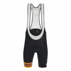 Santini Salopette Deutschland Tour 2021 Farbe Nero Multicolor