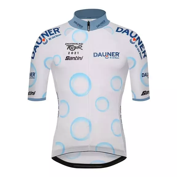 Santini Maglia Deutschland Tour 2021 Manica Corta Bianco 1 Santini Maglia Deutschland Tour 2021 Manica Corta Bianco