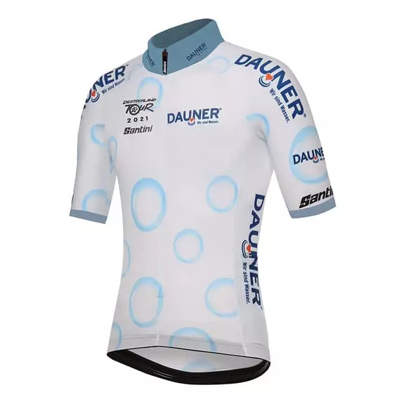 Santini Maglia Deutschland Tour 2021 Manica Corta Bianco 2 Santini Maglia Deutschland Tour 2021 Manica Corta Bianco - immagine 2