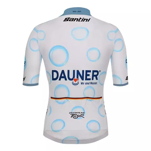 Santini Maglia Deutschland Tour 2021 Manica Corta Bianco 3 Santini Maglia Deutschland Tour 2021 Manica Corta Bianco - immagine 3