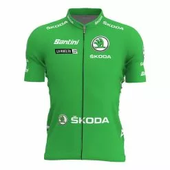 Santini Maglia Verde La Vuelta 2022 - Classic Fit