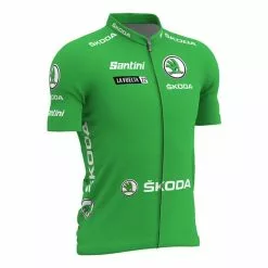 Santini Maglia Verde La Vuelta 2022 - Classic Fit -Negozio online Maglie ciclismo Italia st re94075c22lvpnt ve 004