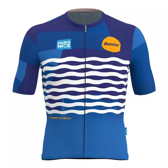 Completo Santini Paris-Nice Blu 2 Completo Santini Paris-Nice Blu - immagine 2