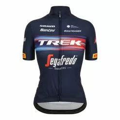 Santini Maglia Trek-Segafredo 2022 Tour De France Manica Corta Donna