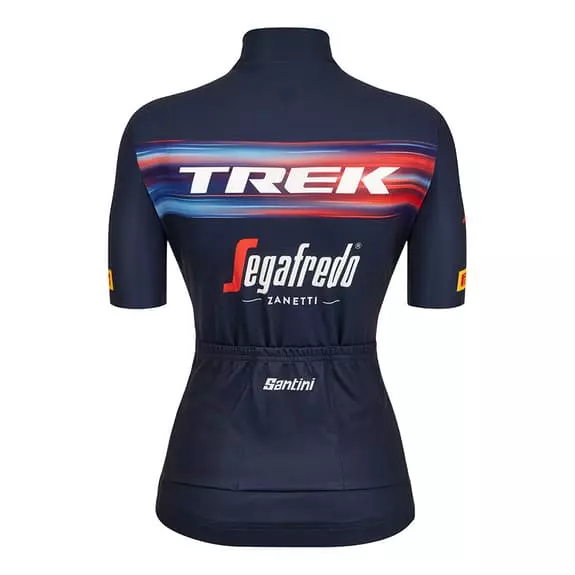 Santini Maglia Trek-Segafredo 2022 Tour De France Manica Corta Donna 3 Santini Maglia Trek-Segafredo 2022 Tour De France Manica Corta Donna - immagine 3