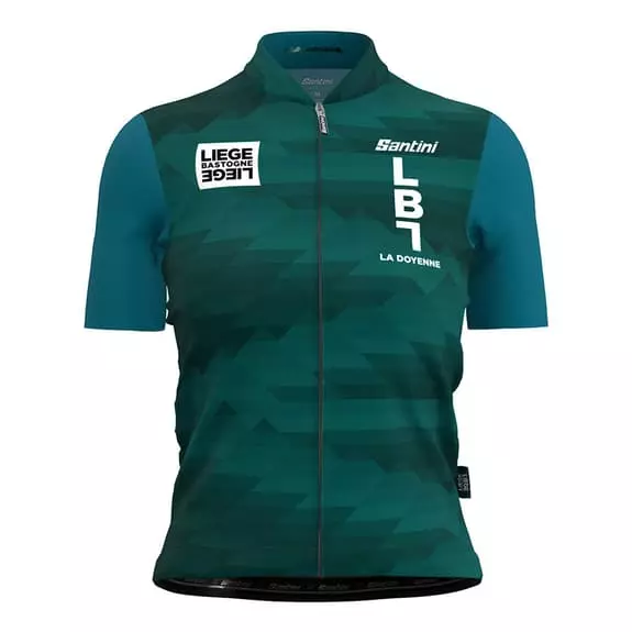 Uniforme Santini Liege-Bastogne-Liege Blu Donna 2 Uniforme Santini Liege-Bastogne-Liege Blu Donna - immagine 2