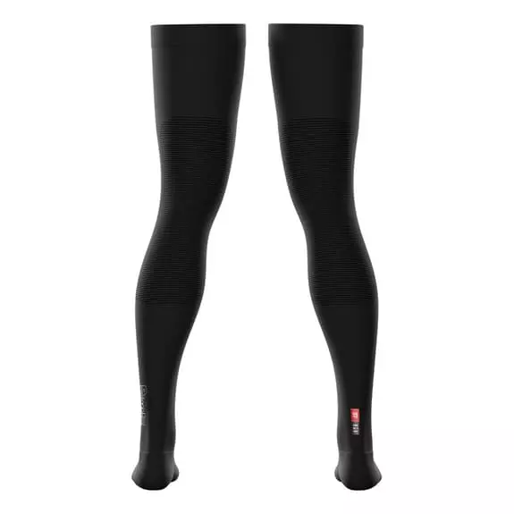 Gambali Compressport Total Nero 5 Gambali Compressport Total Nero - immagine 5