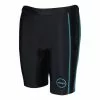 Salopette Zone3 Activate Short Senza Spalline Nero Turchese Donna