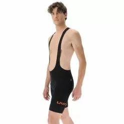 Unleash Your Nature Salopette UYN Biking Ridemiles Nero Arancione -Negozio online Maglie ciclismo Italia uyn o102003 b078 003