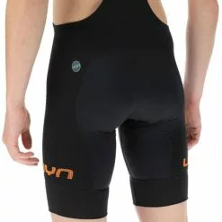 Unleash Your Nature Salopette UYN Biking Ridemiles Nero Arancione -Negozio online Maglie ciclismo Italia uyn o102003 b078 005