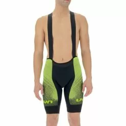 Unleash Your Nature Salopette UYN Biking Racefast Nero Verde