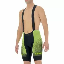Unleash Your Nature Salopette UYN Biking Racefast Nero Verde -Negozio online Maglie ciclismo Italia uyn o102006 b130 003
