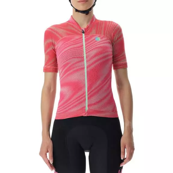 Unleash Your Nature Maglia UYN Biking Wave Manica Corta Rosso Donna 1 Unleash Your Nature Maglia UYN Biking Wave Manica Corta Rosso Donna