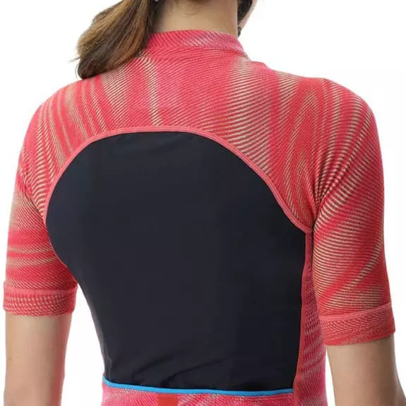 Unleash Your Nature Maglia UYN Biking Wave Manica Corta Rosso Donna 5 Unleash Your Nature Maglia UYN Biking Wave Manica Corta Rosso Donna - immagine 5