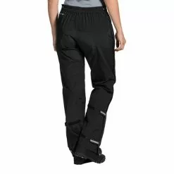 Pantaloni Lunghi Vaude Yaras Rain Zip III Nero Donna -Negozio online Maglie ciclismo Italia vu 41447 010 3