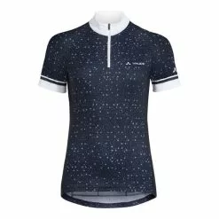 Maglia Vaude Dotchic Tricot III Manica Corta Blu Navy Donna