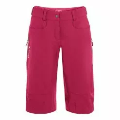 Pantaloni Corti Vaude Moab IV Senza Fondello Rosa Scuro Donna
