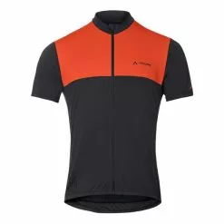 Maglia Vaude Matera Manica Corta Rosso Brillante Nero