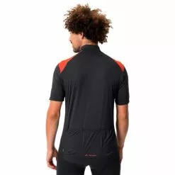 Maglia Vaude Matera Manica Corta Rosso Brillante Nero -Negozio online Maglie ciclismo Italia vu 42667 281 004