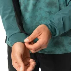 Maglia Vaude Moab PRO Manica Lunga Verde Azzurrino Rosso -Negozio online Maglie ciclismo Italia vu 43228 371 005